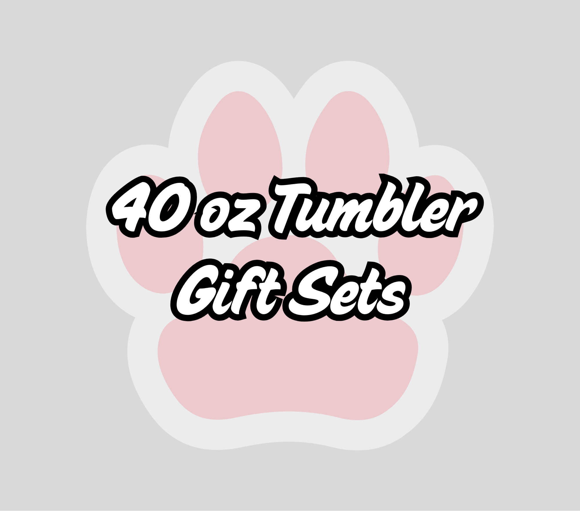 40 oz Tumbler Gift Set