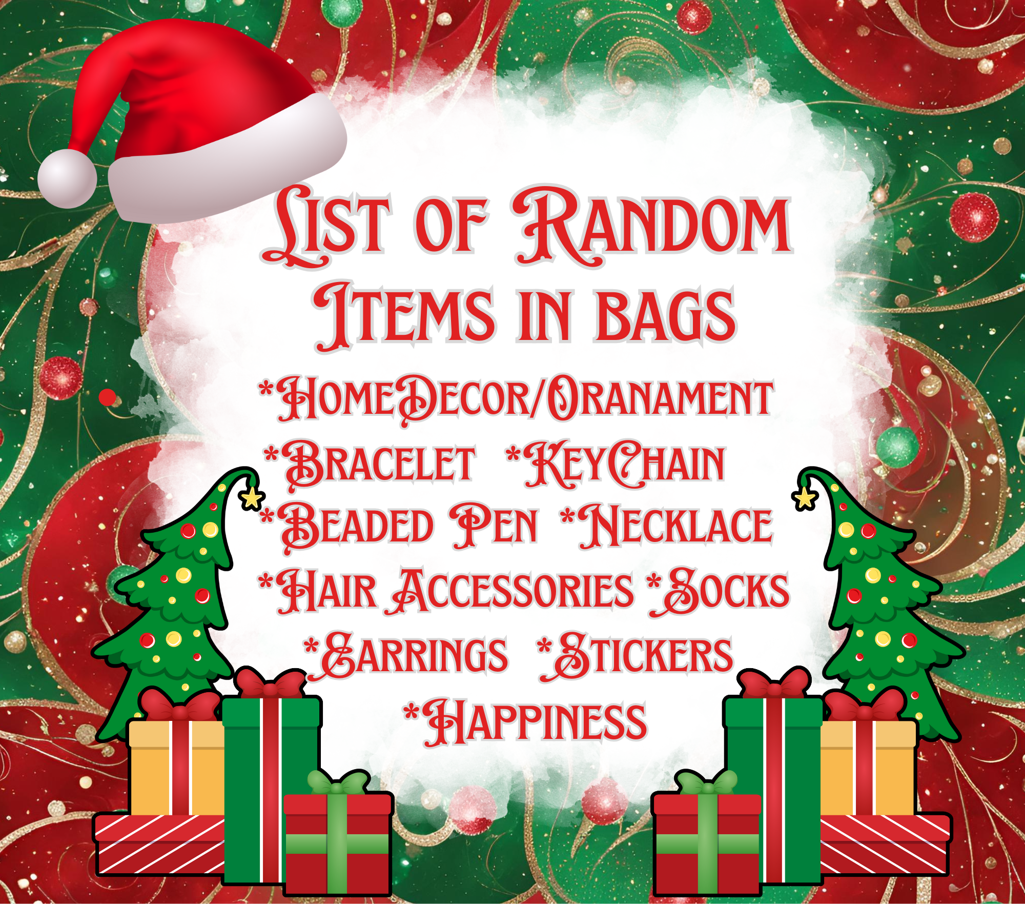 Grinch Cartoon Theme Mystery Tumbler with Mystery Bag