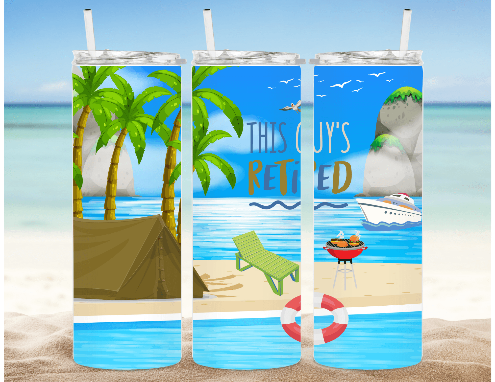 Retirement Bundle Set Tumblers