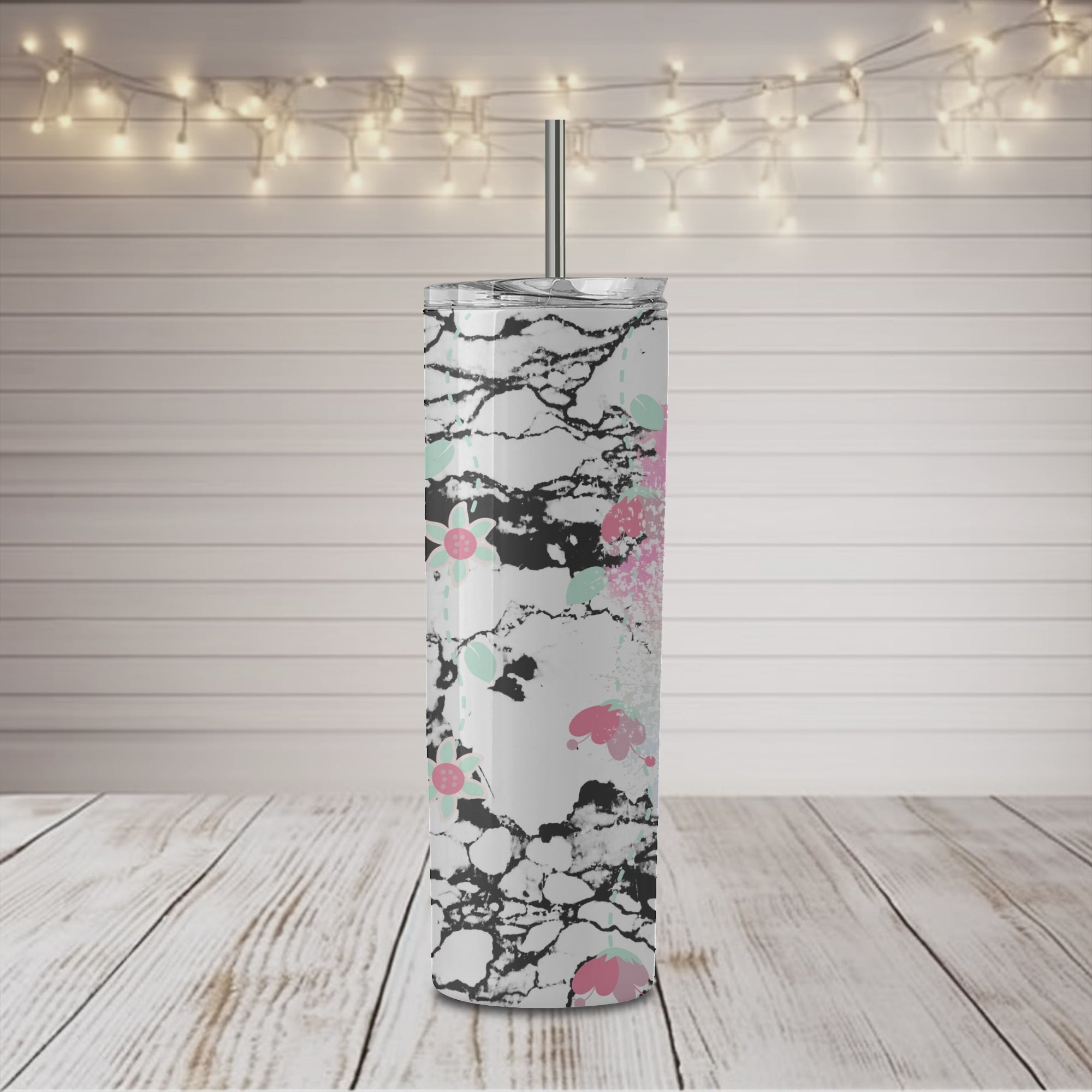 Feeling Kinda IDGAF-ish 20 oz Skinny Sublimation Tumbler