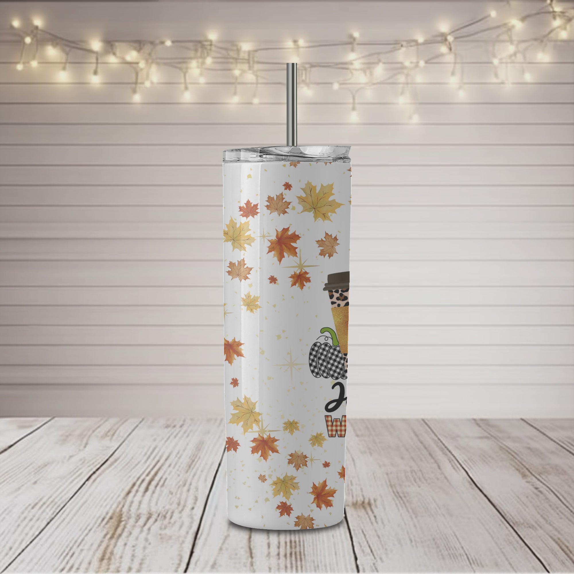 Just a Girl Who Loves Fall Tumbler