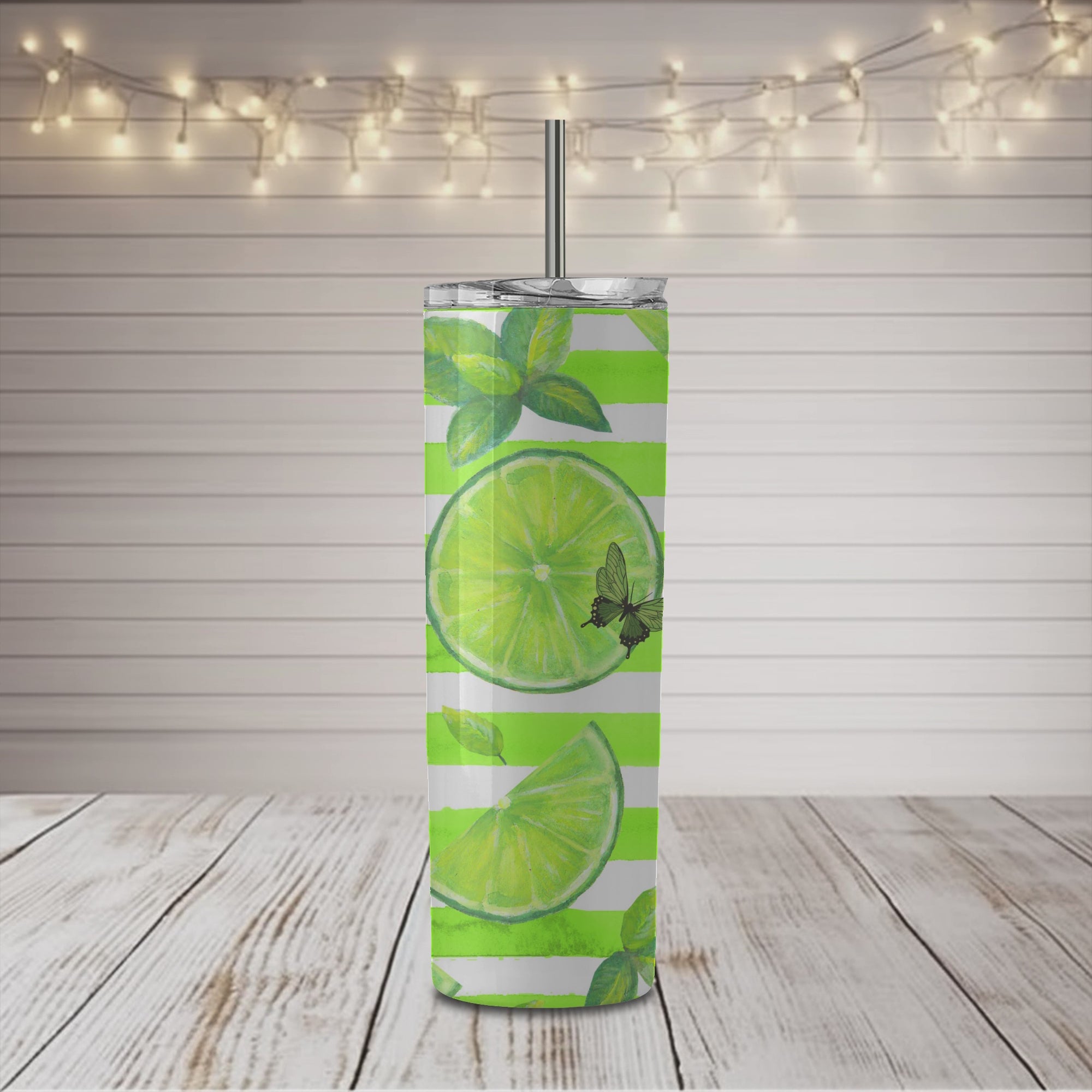 If You're Gonna Be Salty 20 oz Skinny Sublimation Tumbler