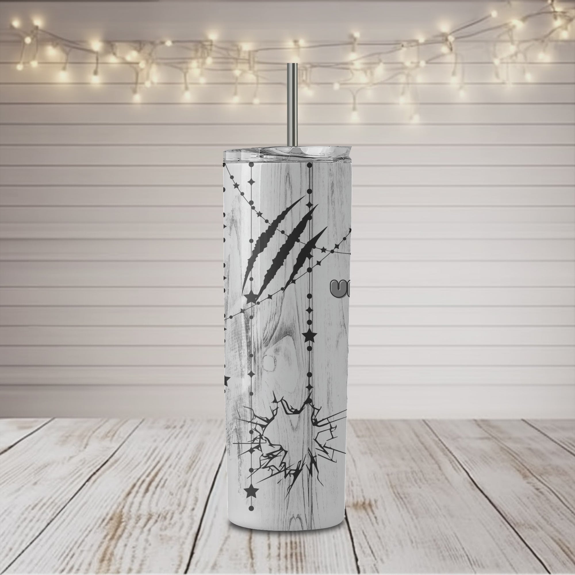 Currently Unsupervised 20 Oz Skinny Sublimation Tumbler