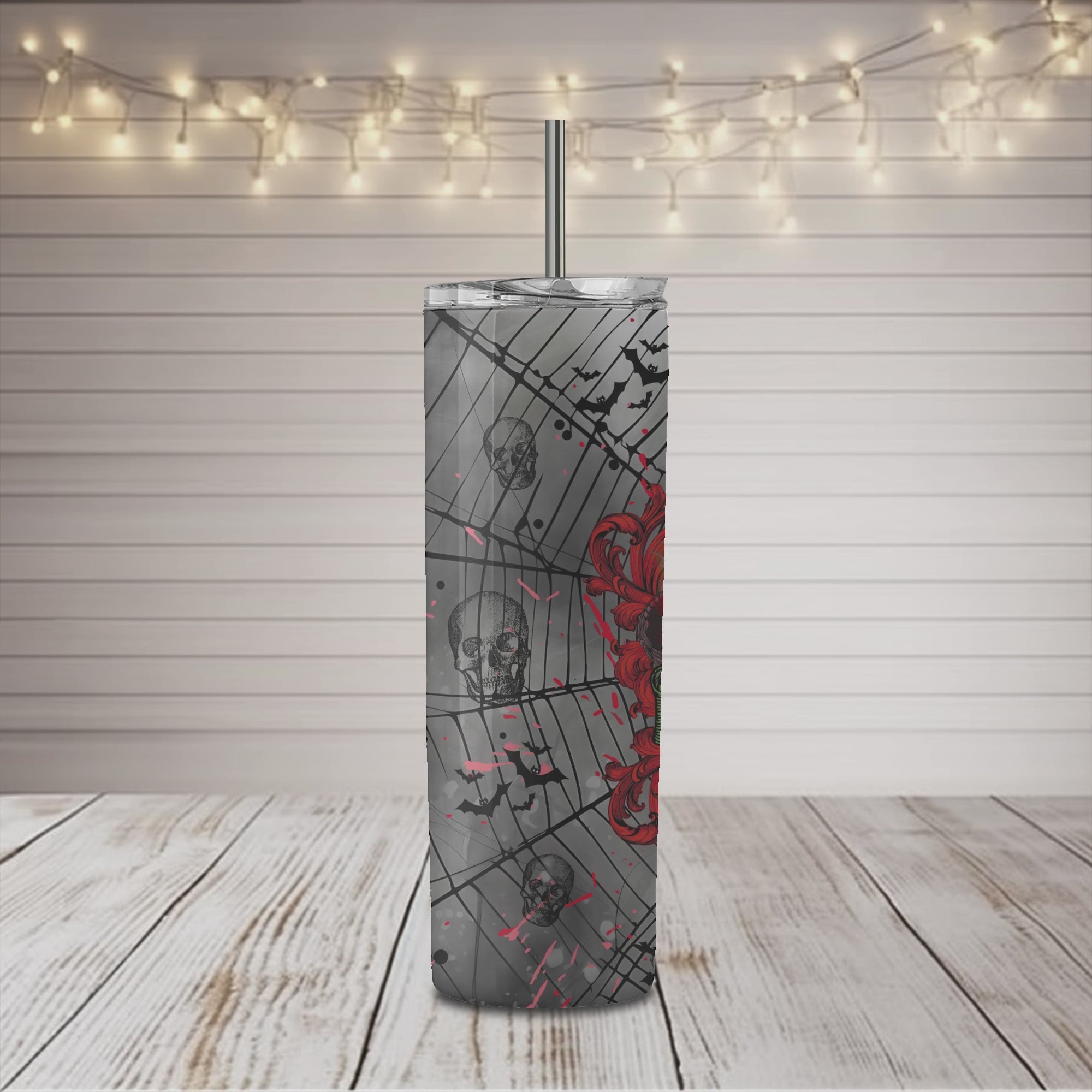 Horror Character Welcome to Halloween Tumbler