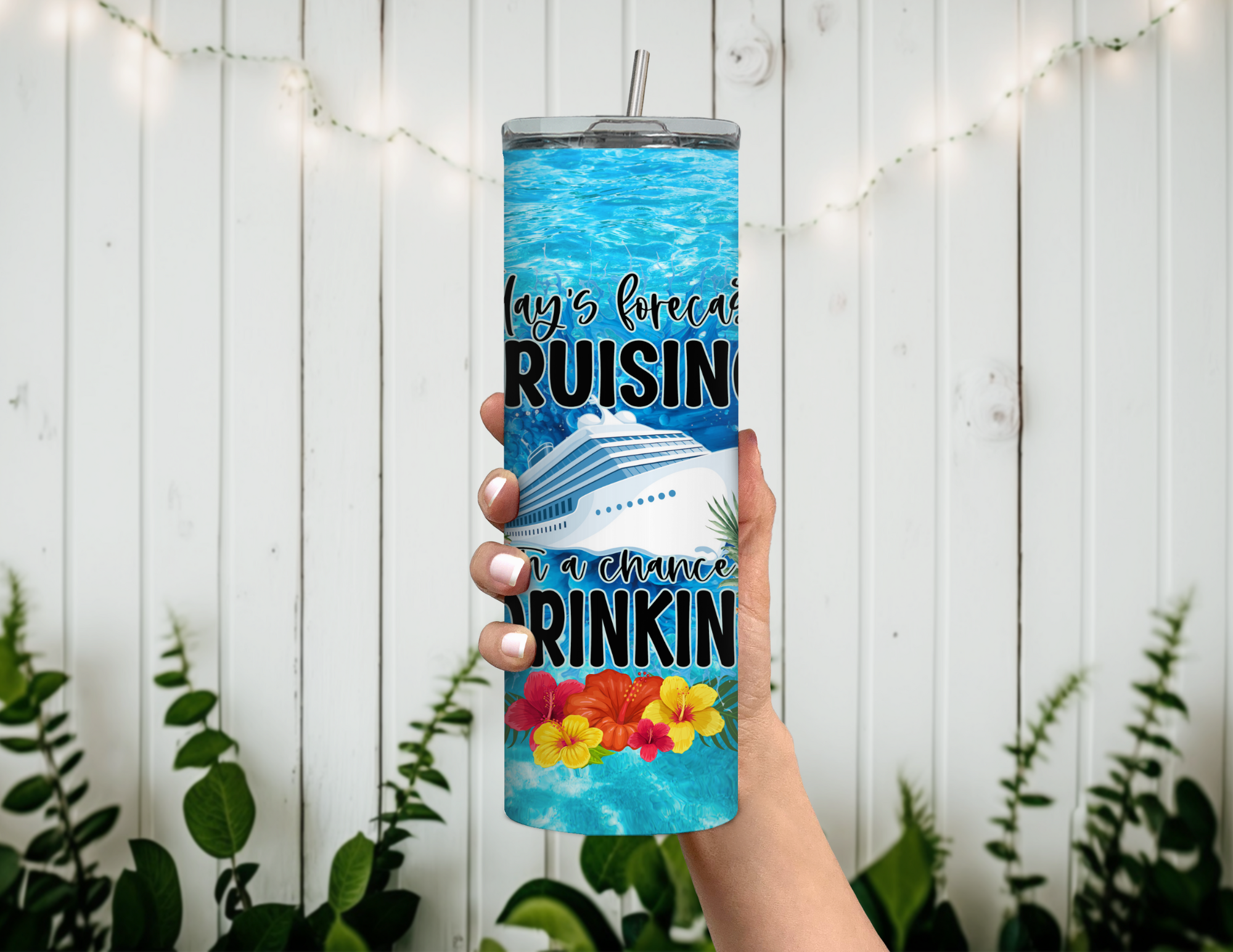 Cruise Tumbler Forecast Cruising with Drinking