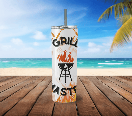 Vaso delgado de 20 oz de Grill Master