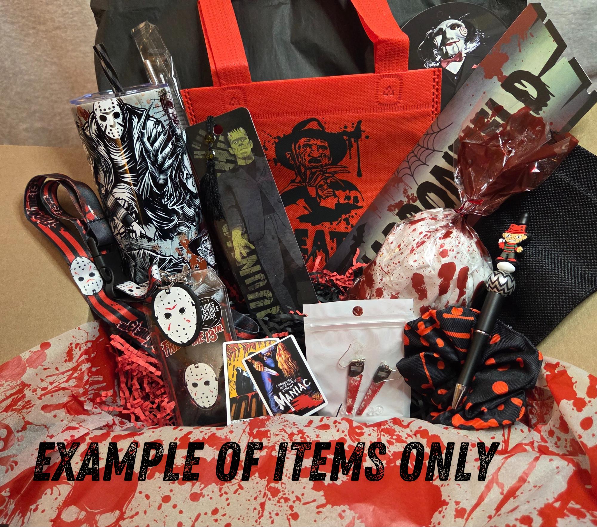 Horror Tumbler 20 oz Skinny Tumbler Gift Set