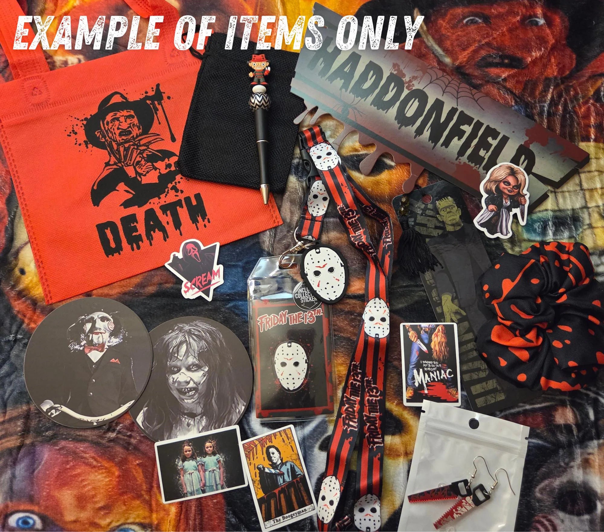 Horror Tumbler 20 oz Skinny Tumbler Gift Set