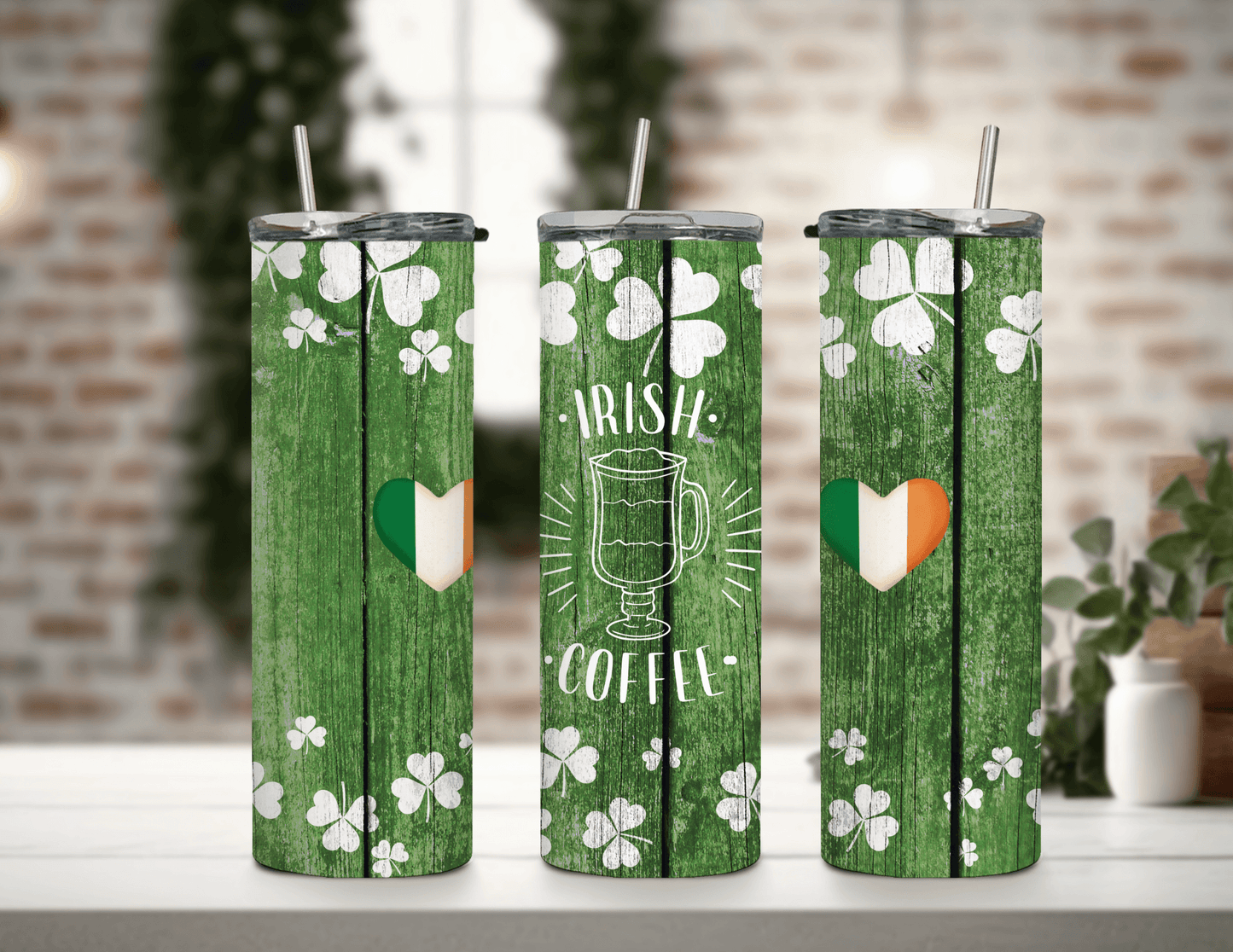 Irish Coffee 20 oz Skinny Tumbler