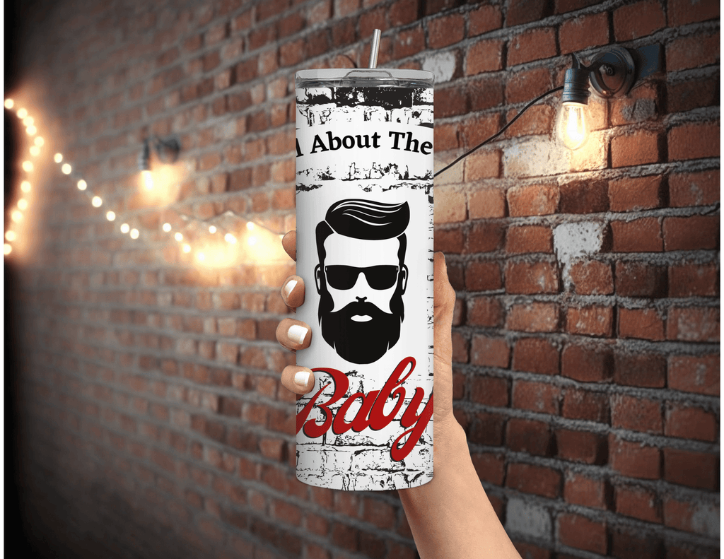 Se trata del vaso delgado de 20 oz de Beard Baby