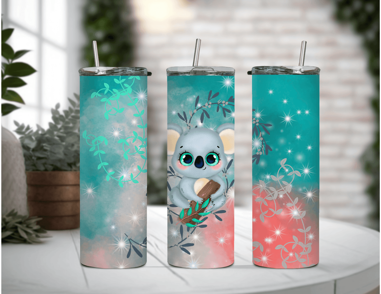 Koala Bear 20 oz Skinny Tumbler