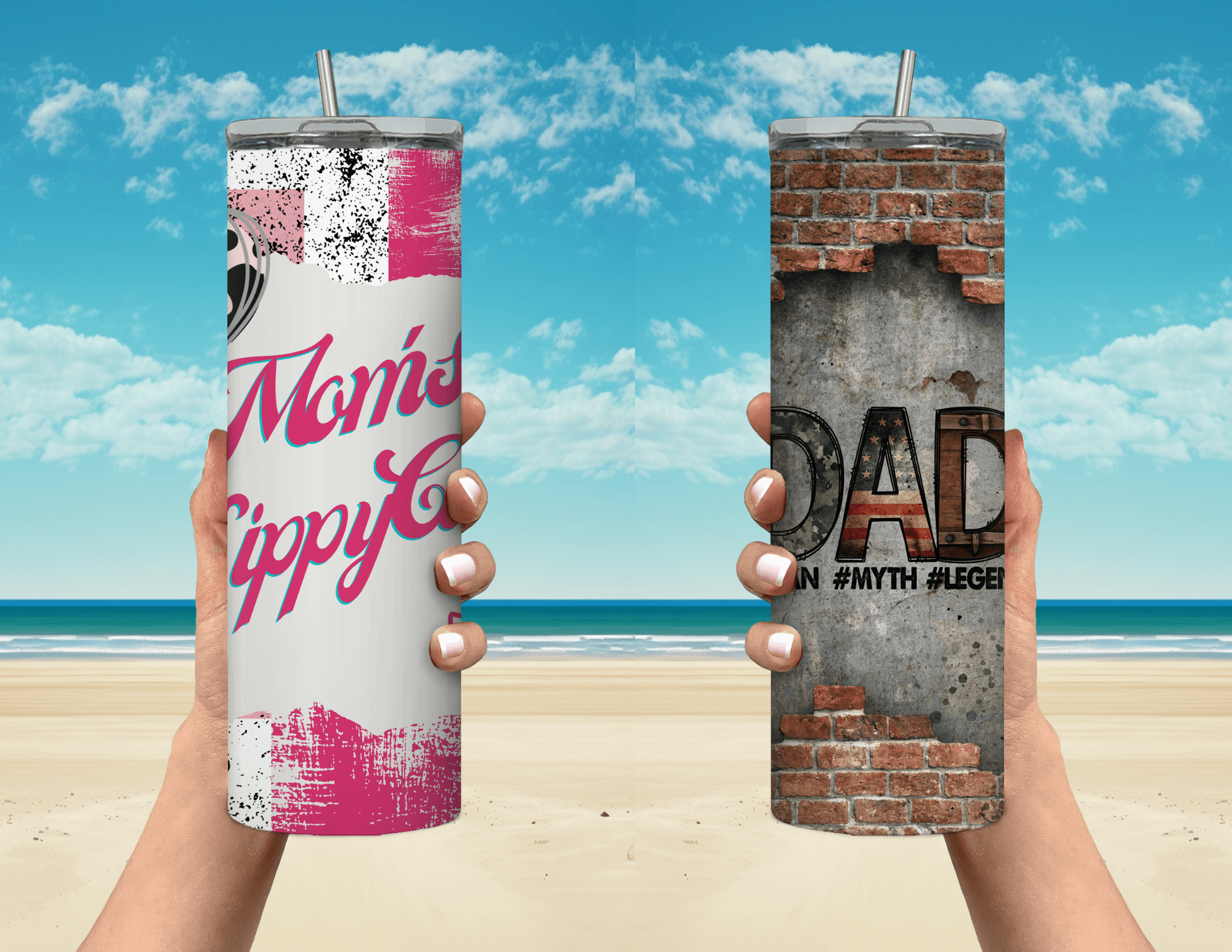 Mom and Dad Bundle Set Tumblers