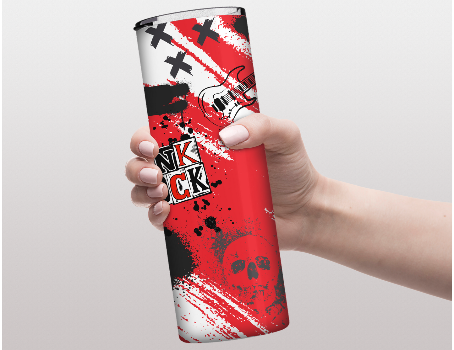 Punk Rock Bundle Set 20 oz Skinny Tumblers