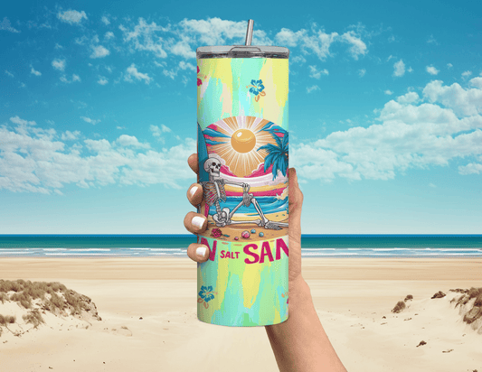 Sun Salt Sand 20 oz Skinny Tumbler