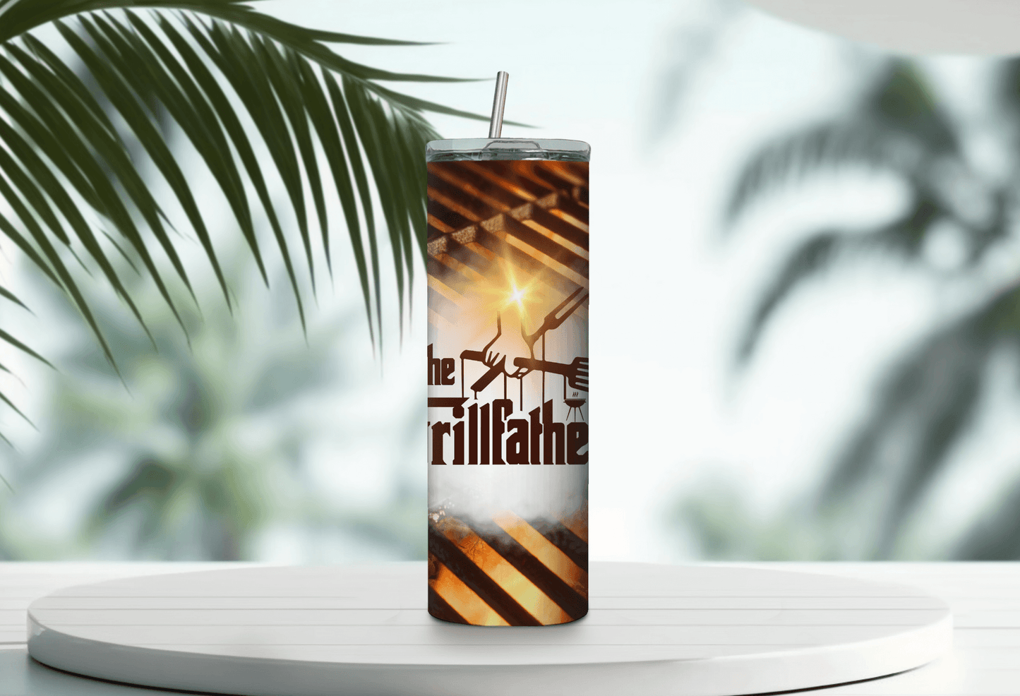 Vaso delgado de 20 oz de The Grillfather