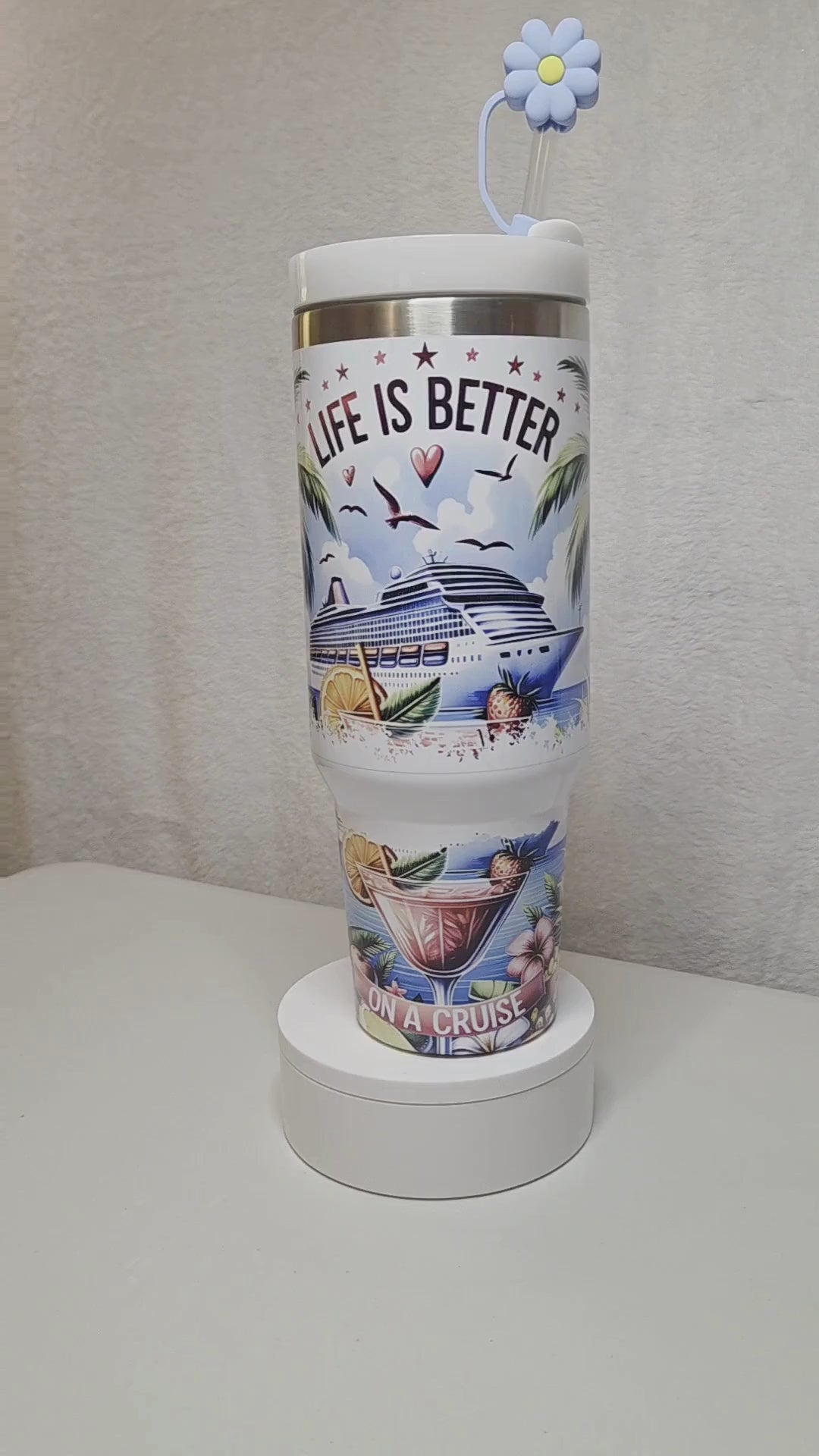 40 oz Gift Set Life is Better on a Cruise