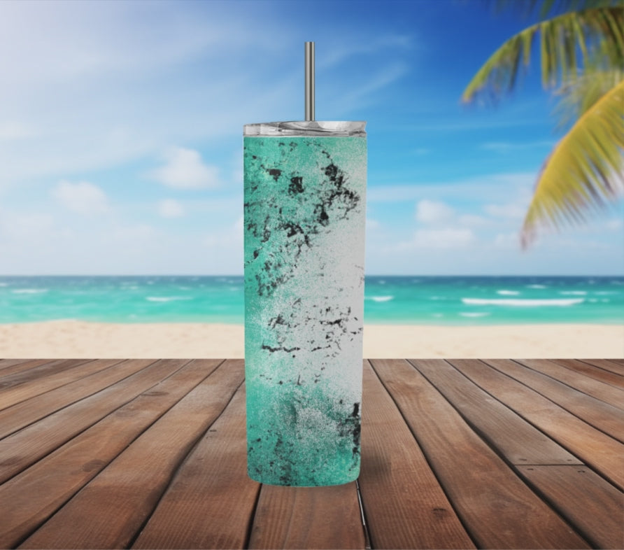 Beer Fishy Fishy 20 oz Skinny Sublimation Tumbler