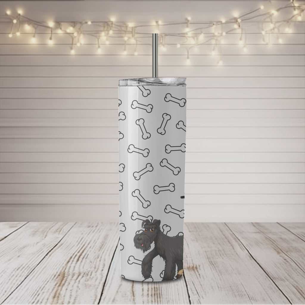 Dog Mother Wine Lover 20 oz Skinny Tumbler