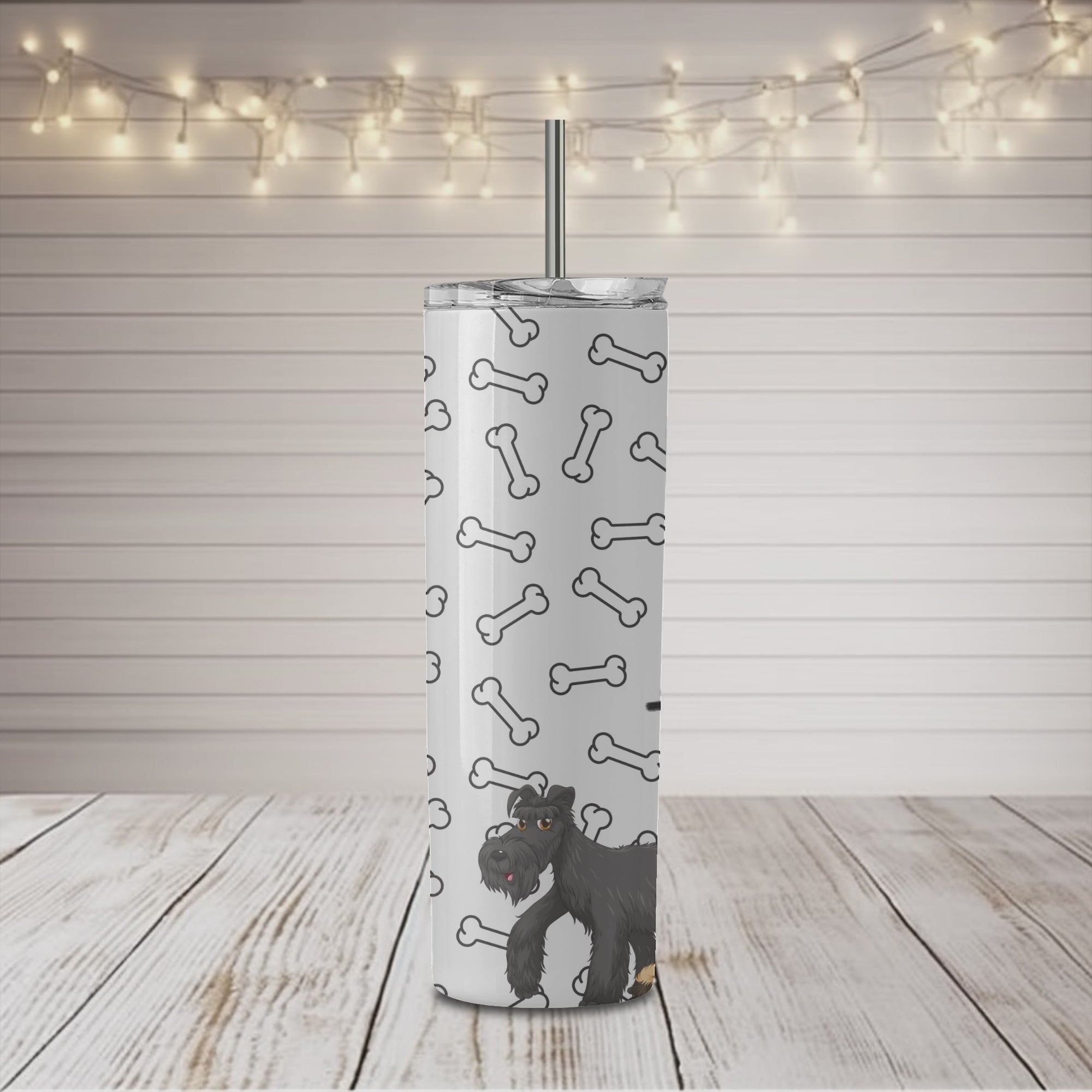 Dog Mother Wine Lover 20 oz Skinny Tumbler
