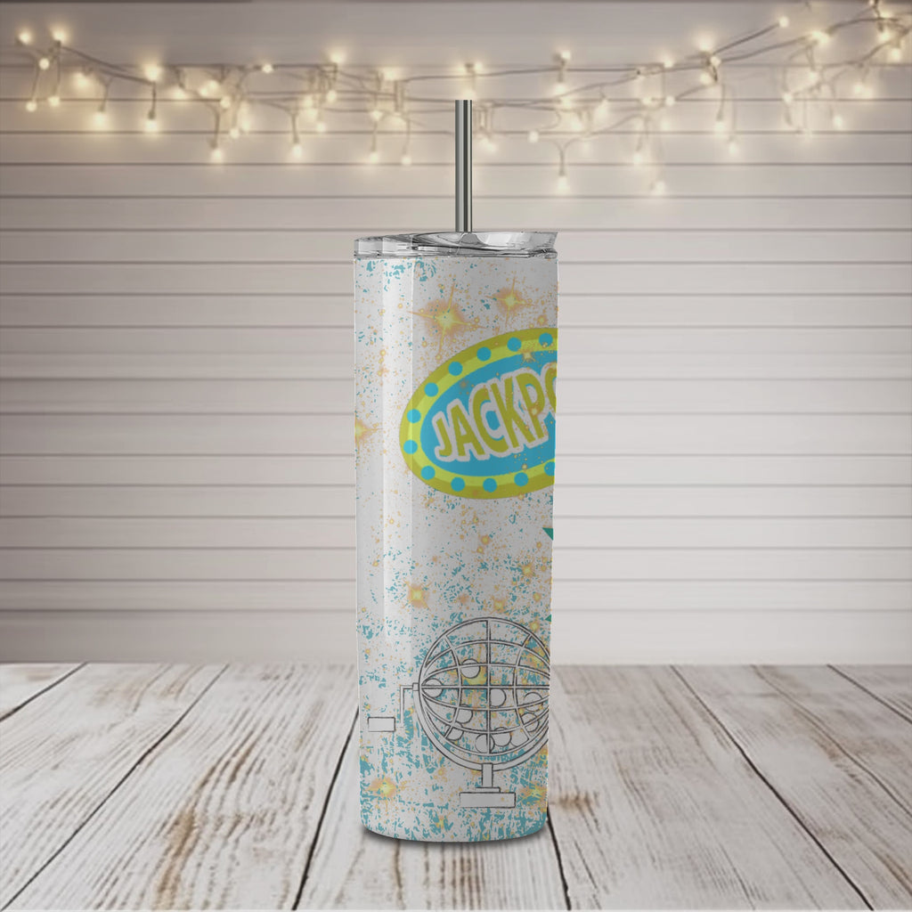 Vaso delgado de 20 oz de Bingo Mama