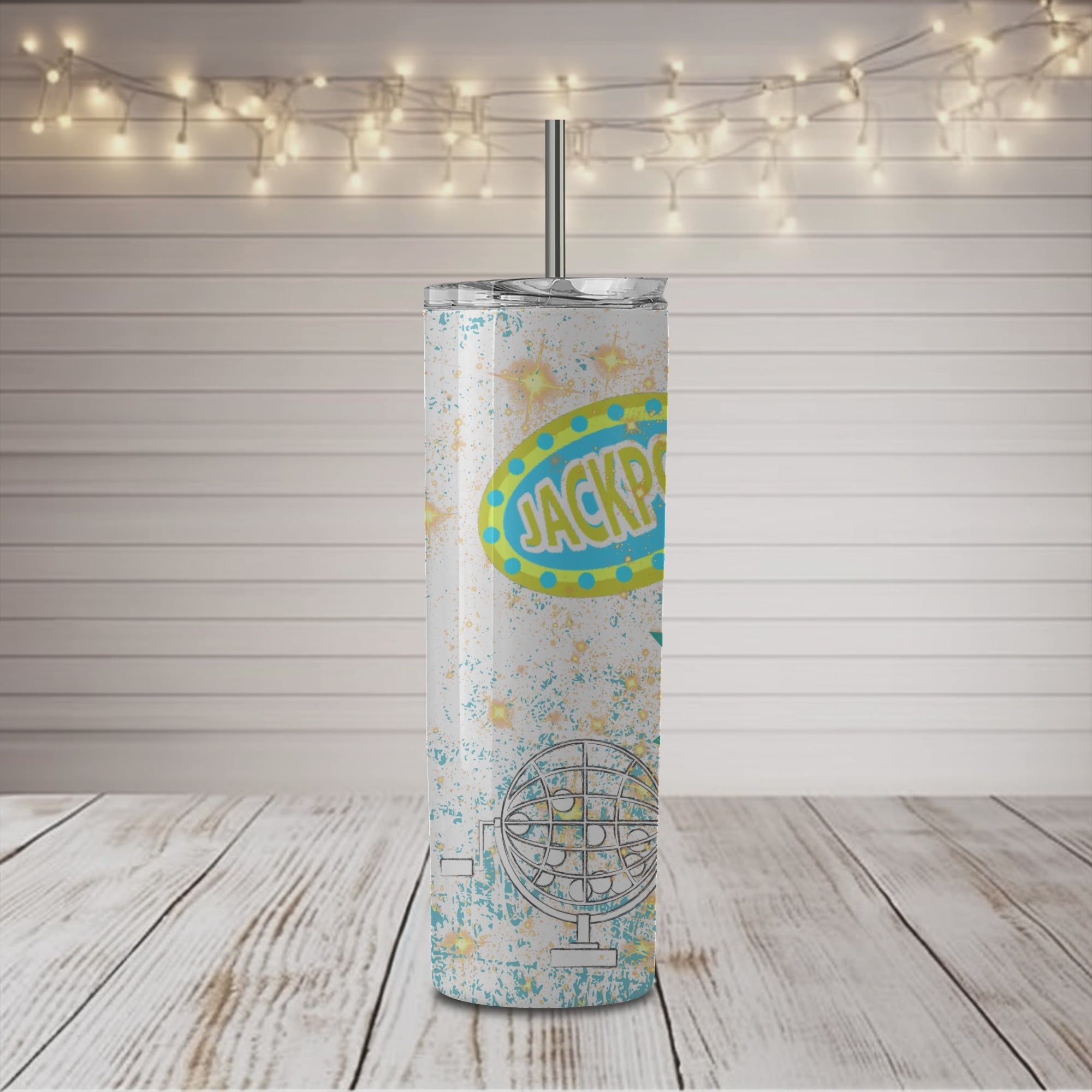 Vaso delgado de 20 oz de Bingo Mama