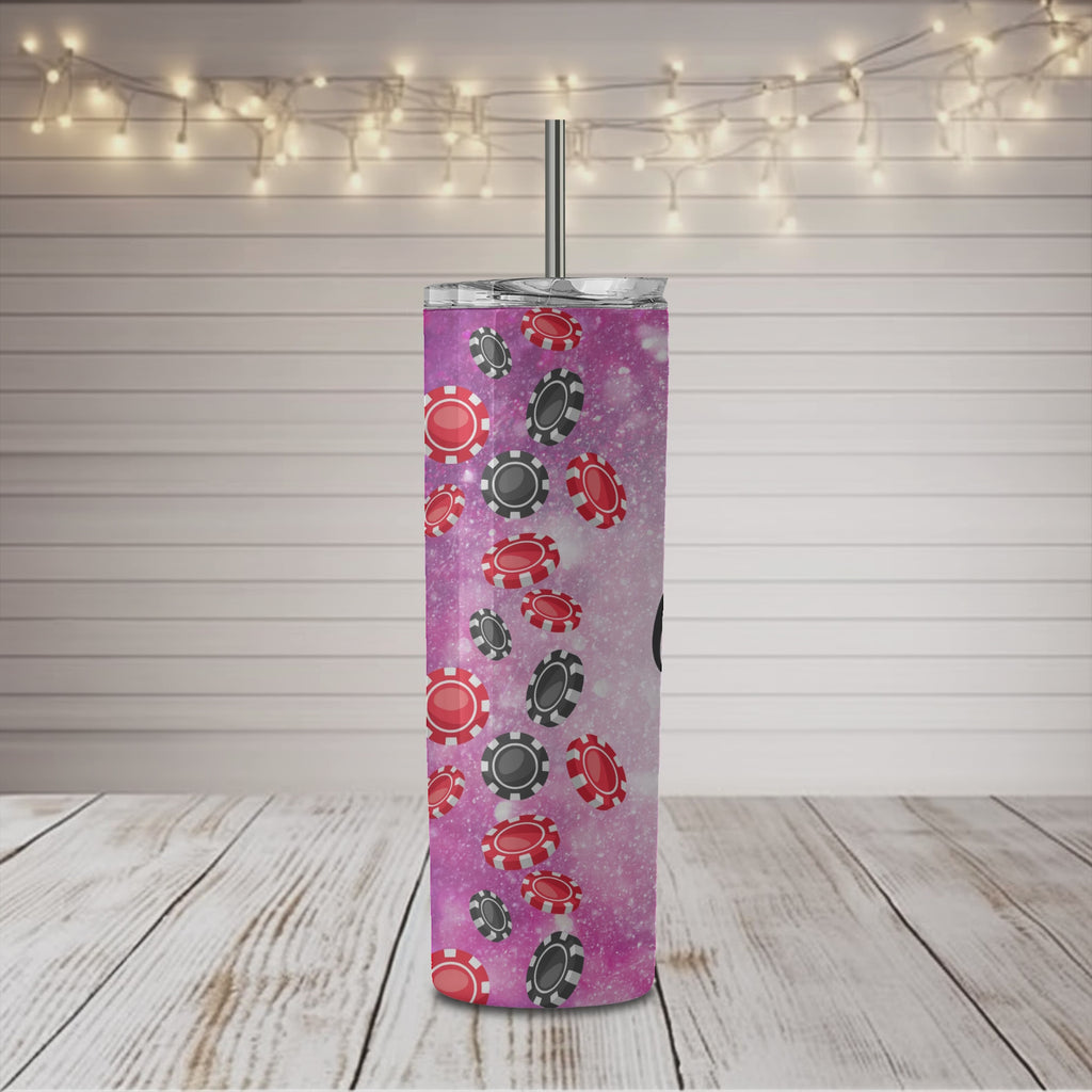 Casino Queen 20 oz Skinny Tumbler