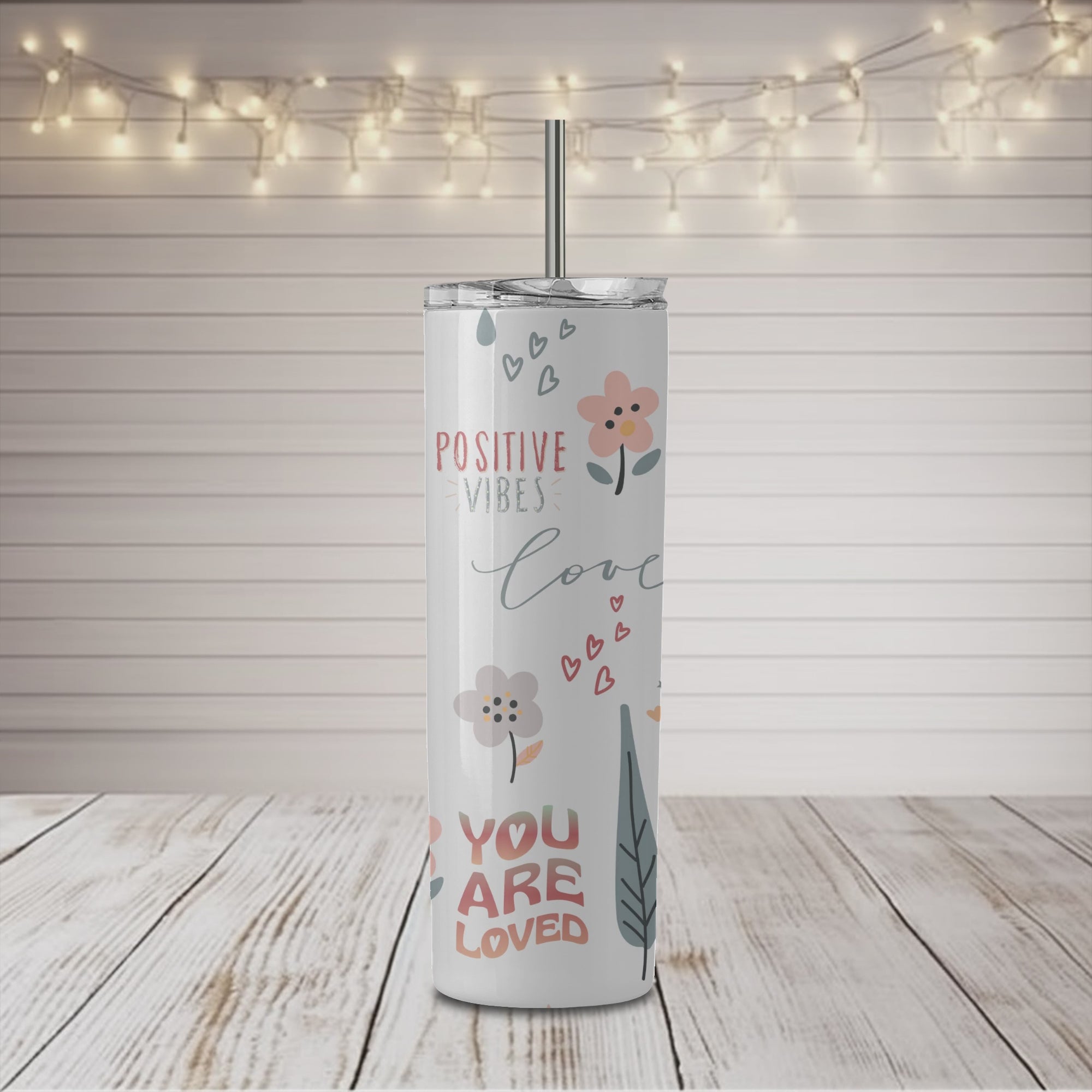 Inspirational Mix 20 oz Skinny Tumbler