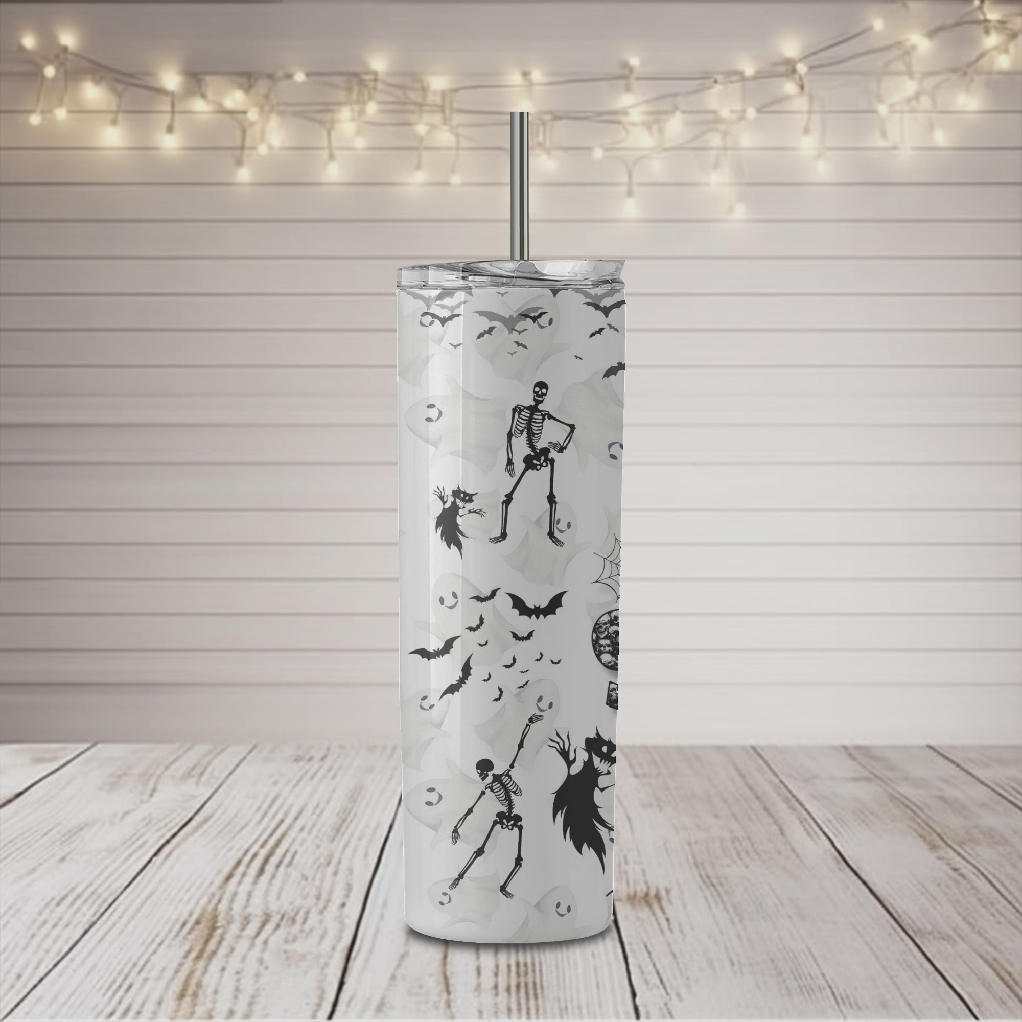 Vaso delgado de 20 oz de Spooky Bitch Season
