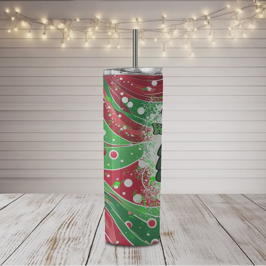 Christmas It's the Most Wonderful Time of the Year 20 oz Skinny Tumbler