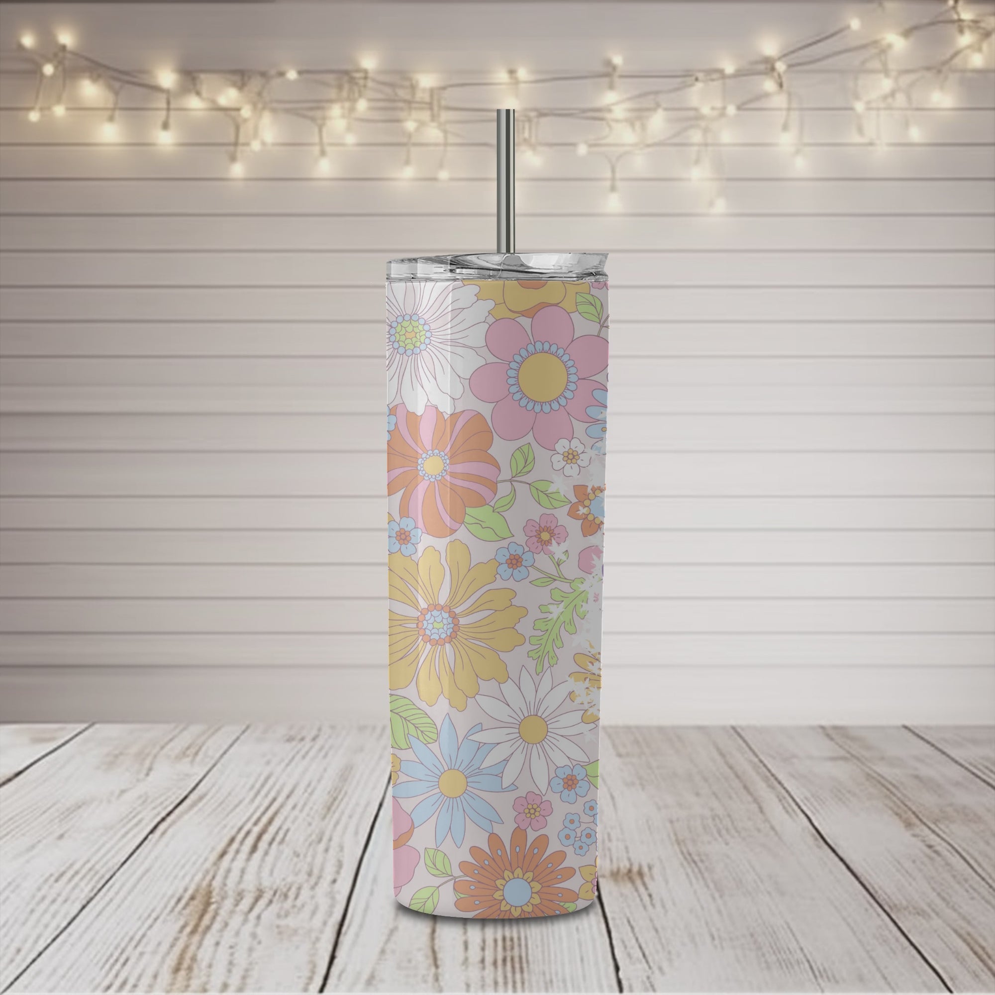 Over Stimulated Moms Club 20 oz Skinny Tumbler