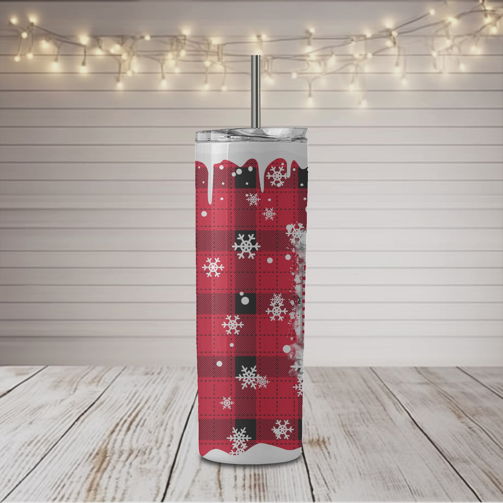 Christmas North Pole Hot Cocoa 20 oz Skinny Tumbler