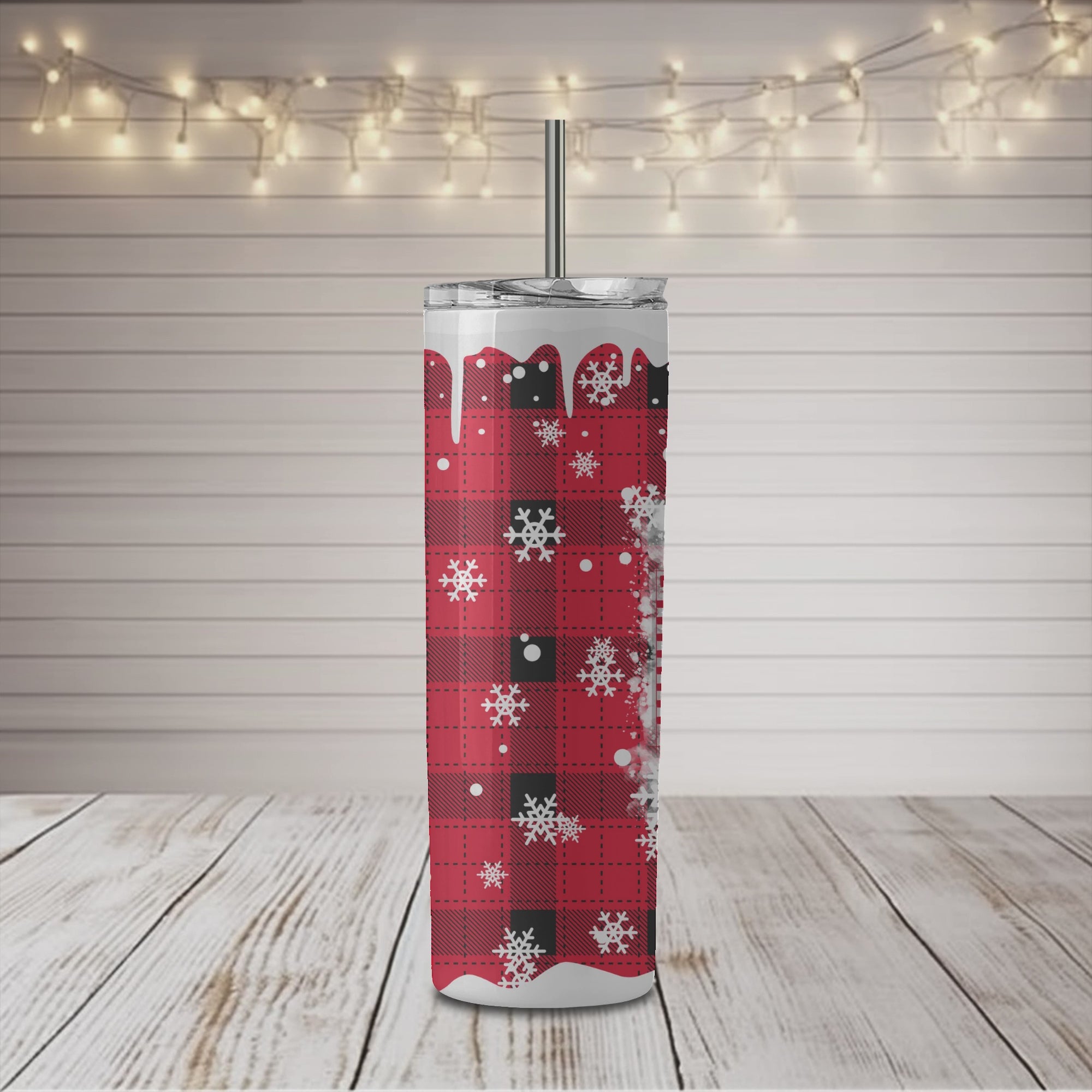 Christmas North Pole Hot Cocoa 20 oz Skinny Tumbler