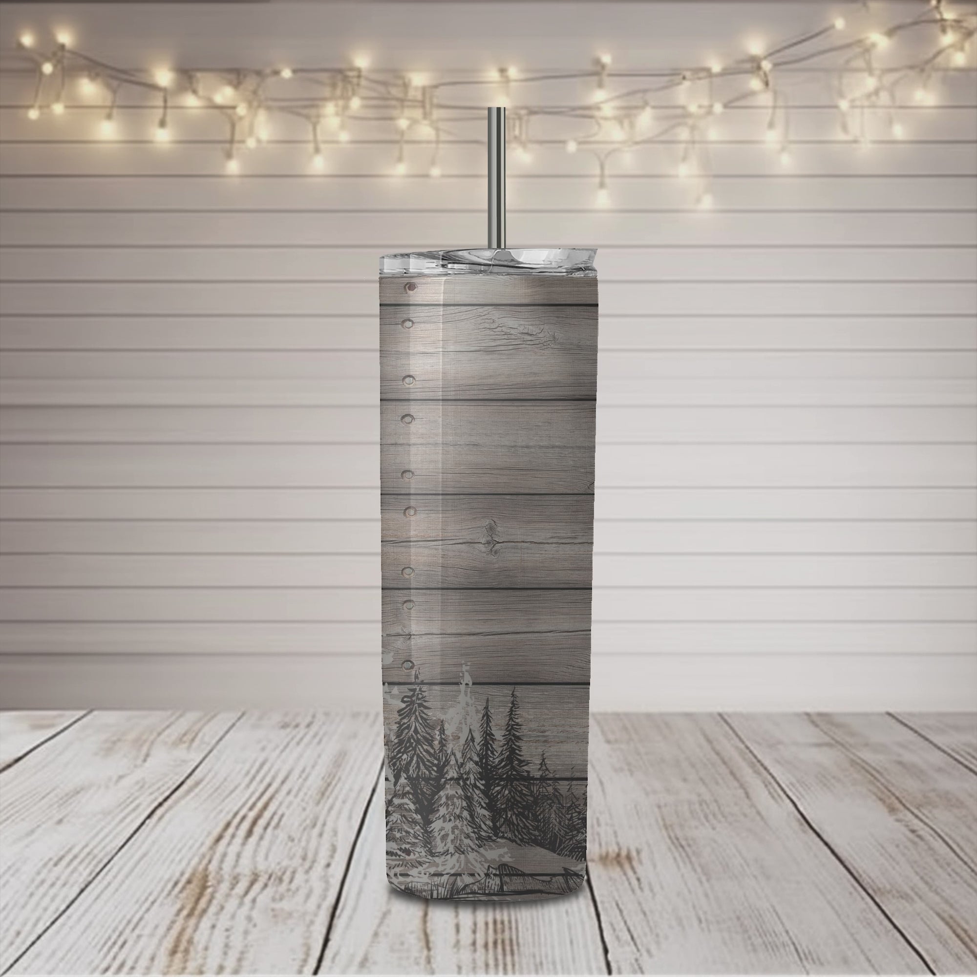 Don't Hate Me Because I'm Beardiful 20 oz Skinny Tumbler