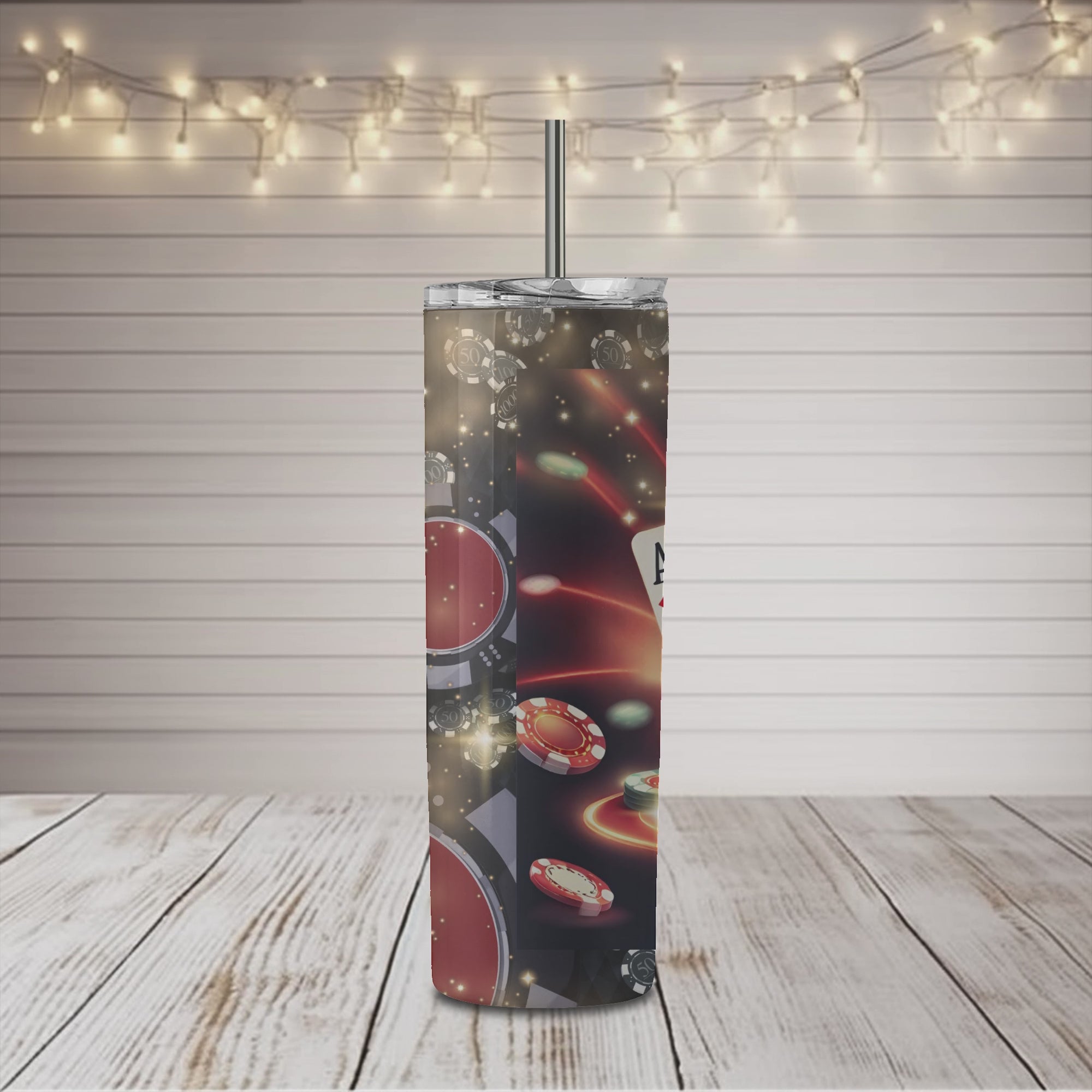 Casino King 20 oz Skinny Tumbler