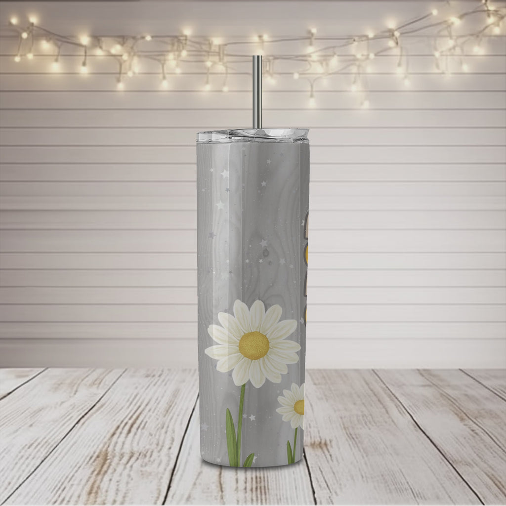 All I Need is Coffee and My Cat 20 oz Skinny Tumbler