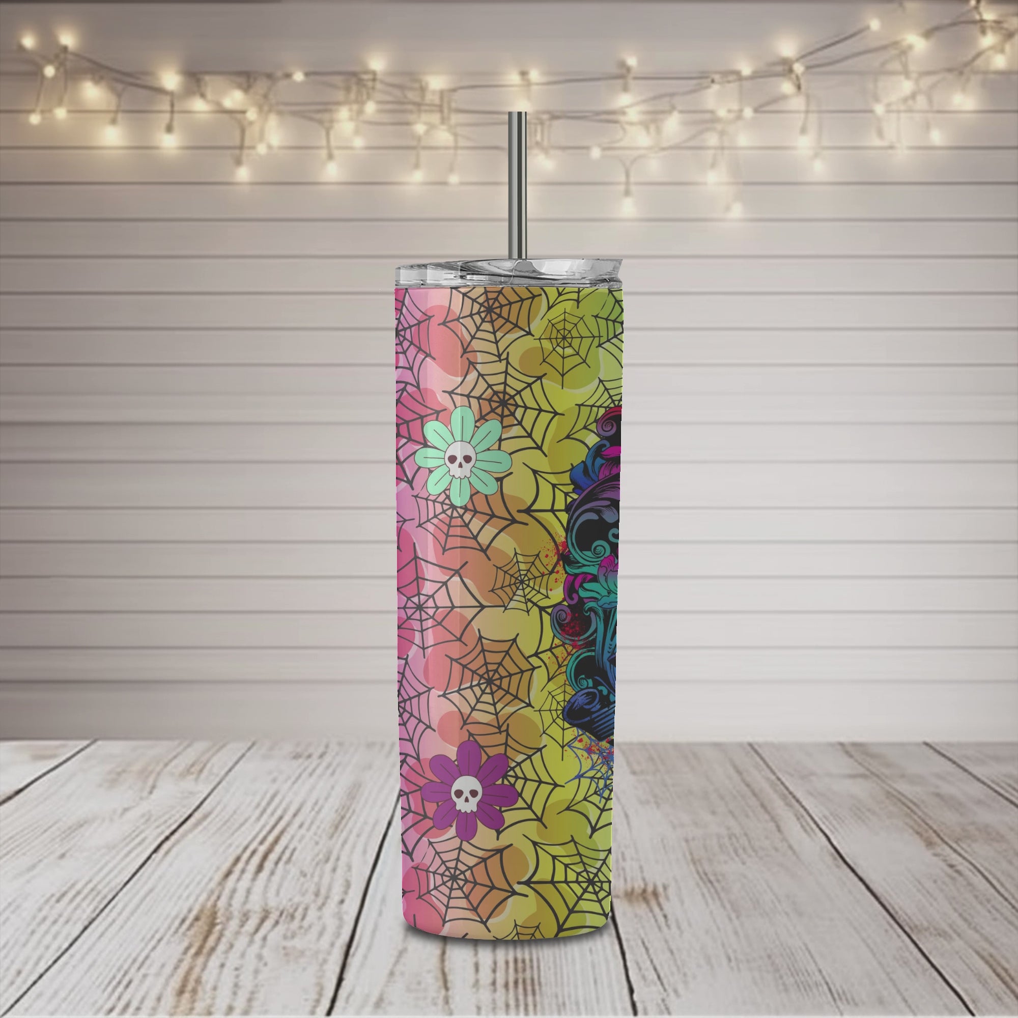 Horror Character Welcome To Haddonfield 20oz Skinny Sublimation Tumbler