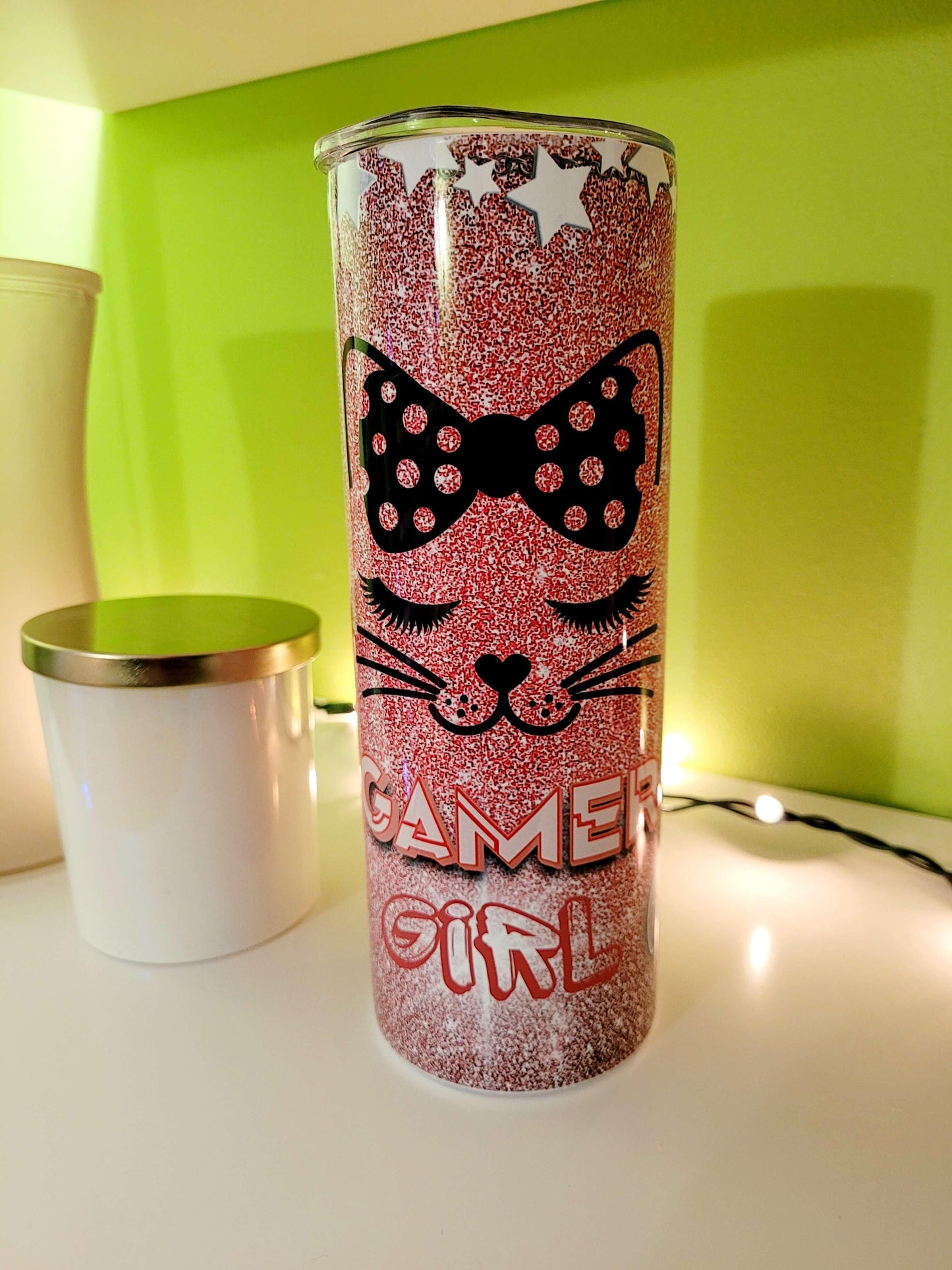 Gamer Girl 20 oz Skinny Tumbler