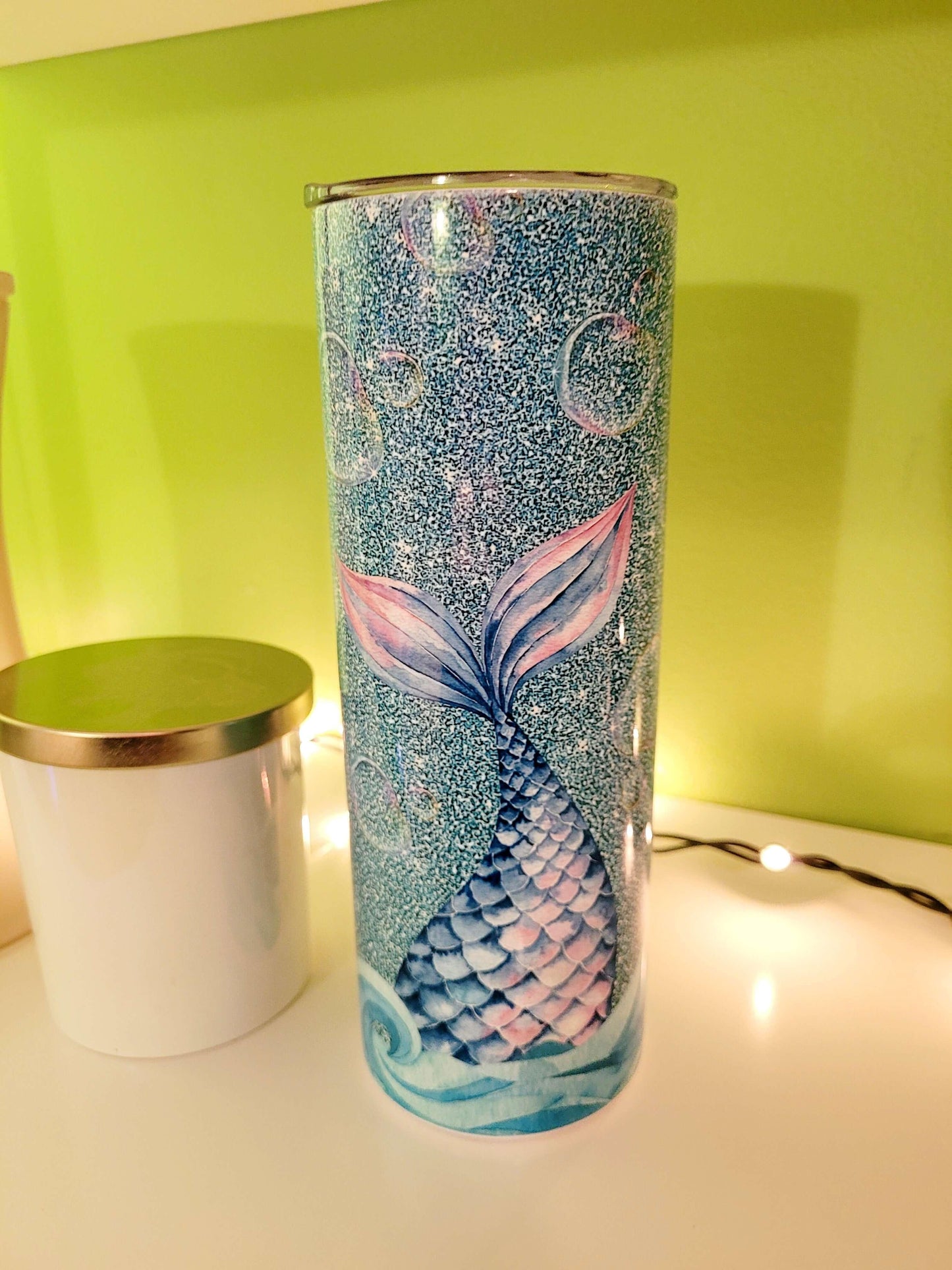 Mermaid Days 20 oz Skinny Tumbler